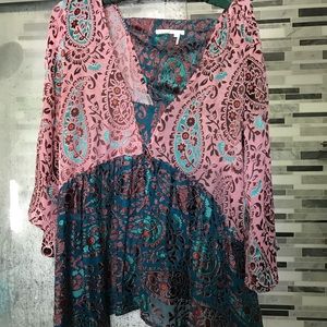 Anthropology size medium euc top